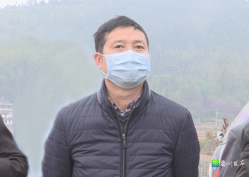 县长江志坚调研烤烟生产工作和胭脂柚产业发展情况