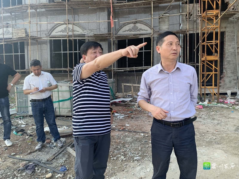 黎川县人民政府 工作动态 县长江志坚调度部分重点项目建设情况