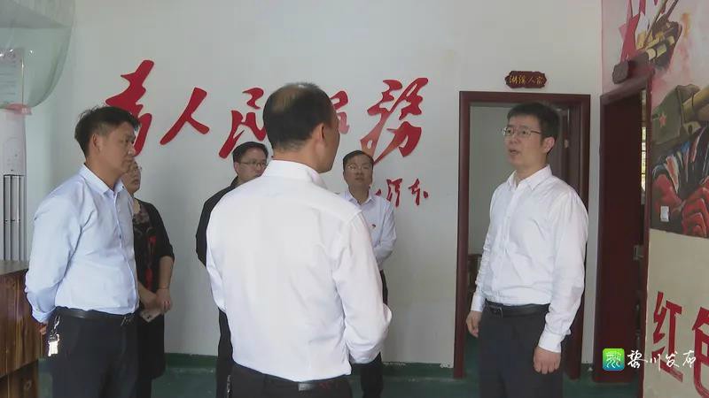 县长郑锦锋深入潭溪乡,湖坊乡调研工作