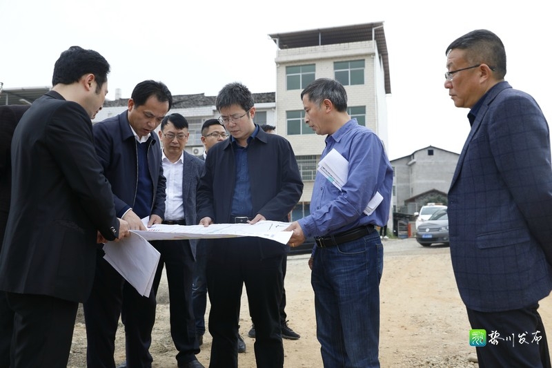 黎川县人民政府 黎川要闻 代县长郑锦锋调研全县部分重点工程项目