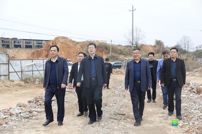 县委常委,常务副县长胡林高随同调研.