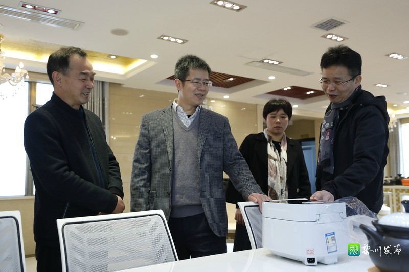代县长郑锦锋调研园区企业节后复工复产情况