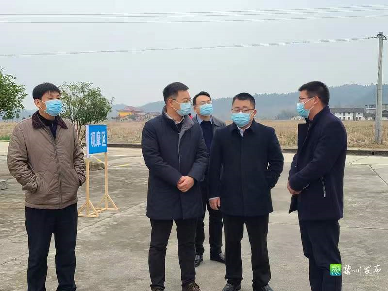副县长石俊,副县长,樟溪乡党委书记许志标到场观摩.