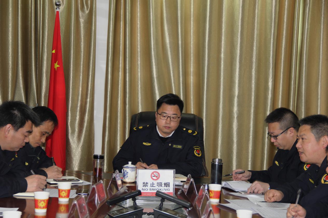 黎川县人民政府 工作动态 县城管局召开春节期间主要工作布置会