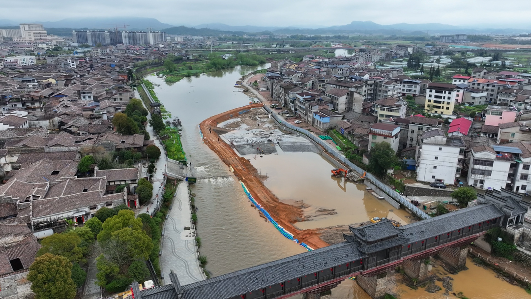黎川又一休闲乐园（黎滩河湿地休闲宣教改造工程）正在加速推进