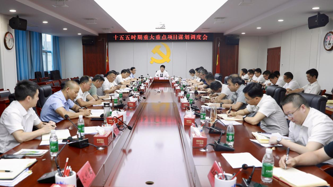 万国辉主持召开“十五五”时期重大重点项目谋划调度会