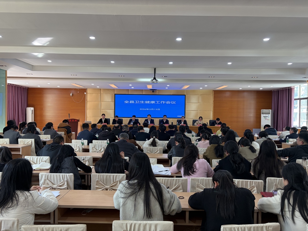 全县卫生健康工作会召开