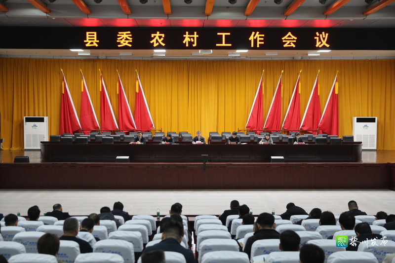 黎川县人民政府 黎川要闻 县委农村工作会议召开